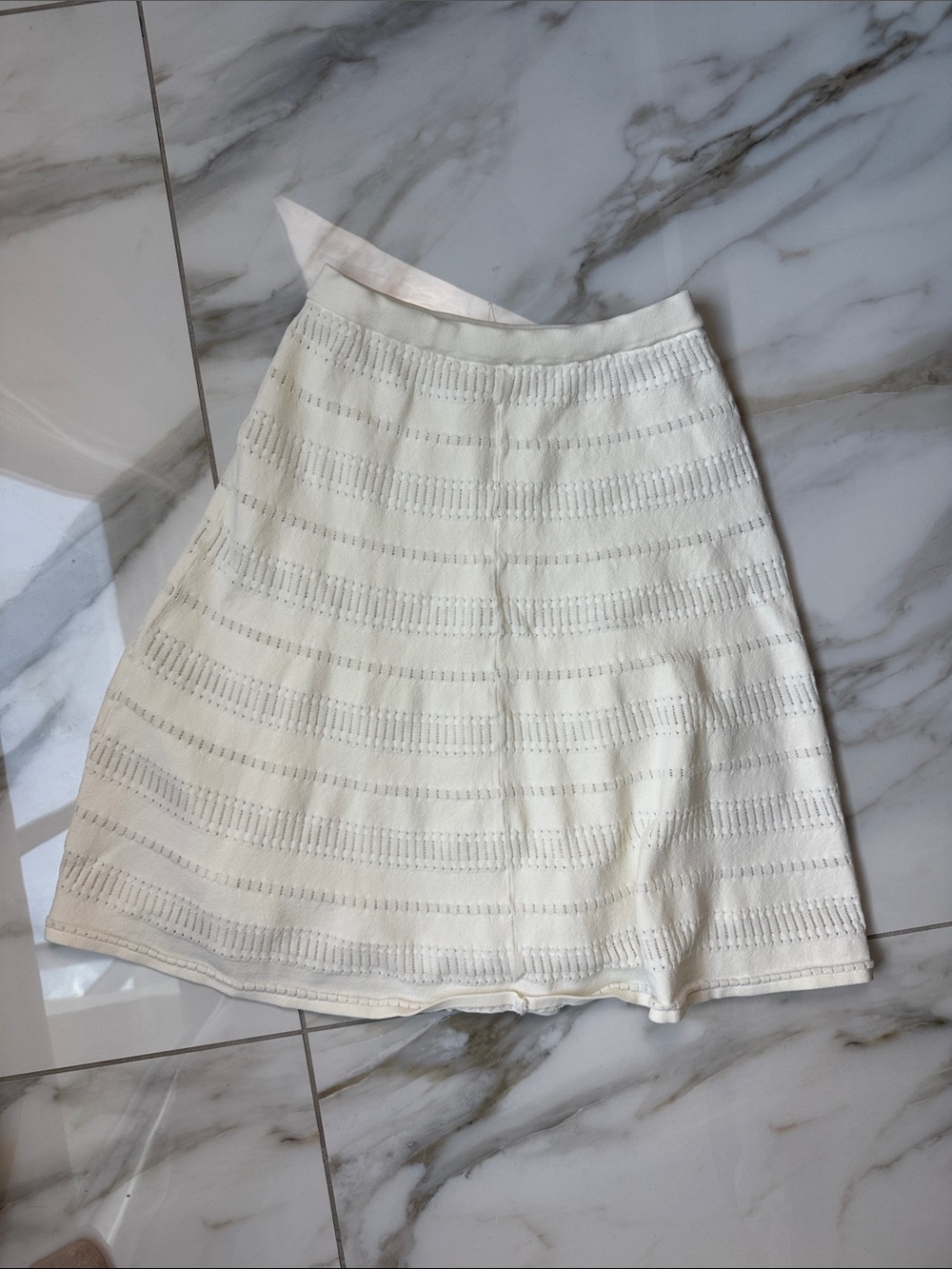 Sandro - Ivory - Midi Skirt - Size 3
